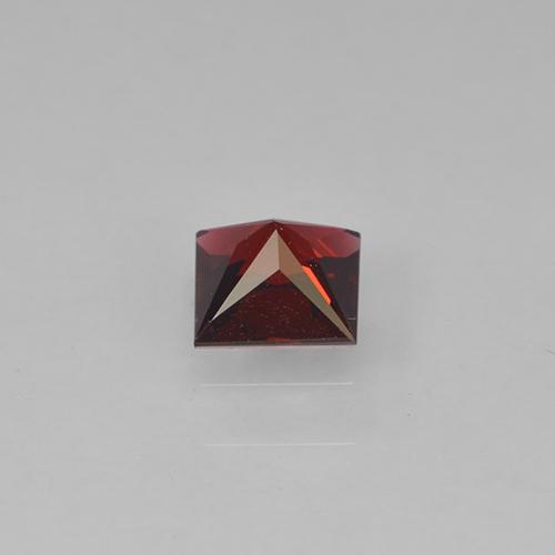 Spinelle rouge naturelle carré, 0,35 ct, VVS-VS