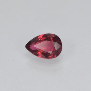 Spinelle Rouge groseille naturelle En forme de poire, 0.33 ct, VS