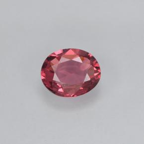 Spinelle Rouge moyen naturelle Coupe ovale, 0.45 ct, VVS-VS