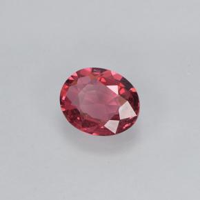 Spinelle Rouge moyen naturelle Coupe ovale, 0.45 ct, VVS-VS