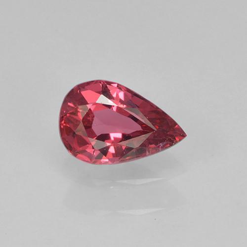 Spinelle Rouge moyen naturelle En forme de poire, 0.40 ct, VS