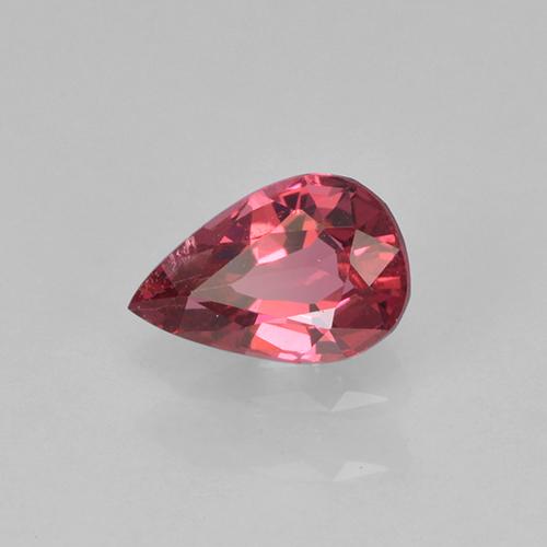 Spinelle Rouge moyen naturelle En forme de poire, 0.40 ct, VS