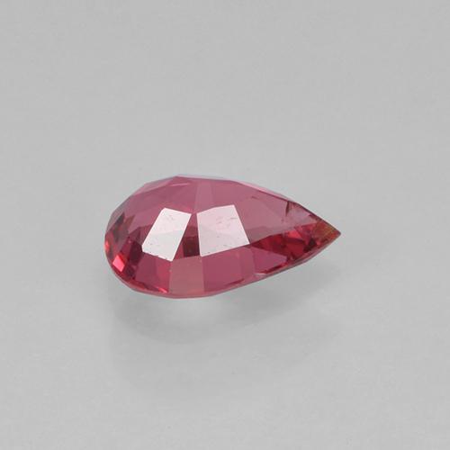 Spinelle Rouge moyen naturelle En forme de poire, 0.40 ct, VS