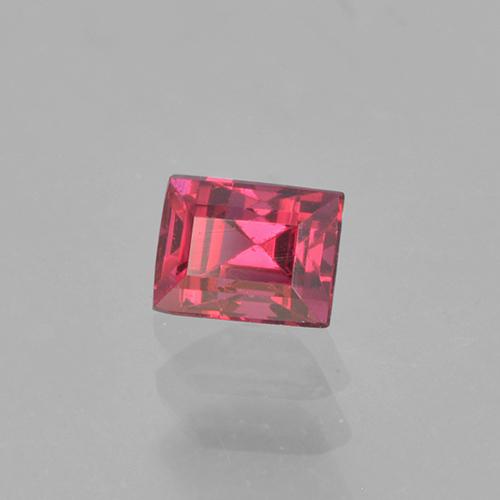 Spinelle Rose rougeâtre profond naturelle Baquette, 0.31 ct, VVS-VS