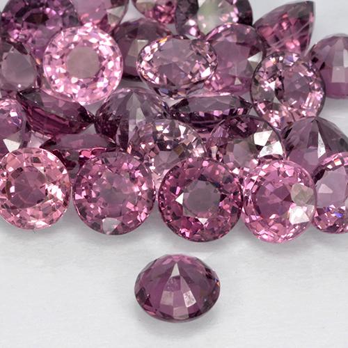 Spinelle Violet foncé naturelle Tour, 0.61 ct, VVS-VS