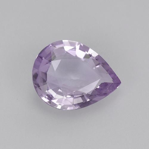 Spinelle violet naturelle en forme de poire, 1,16 ct, VS
