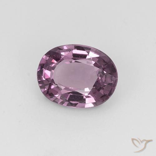 Spinelle Pourpre raisin naturelle ovale, 1.27 ct, VVS-VS