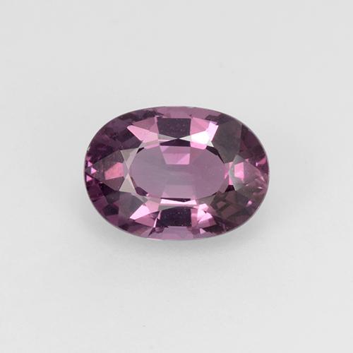 Spinelle Pourpre moyen naturelle Coupe ovale, 1.30 ct, VS