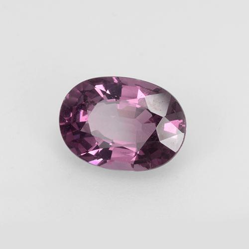 Spinelle Pourpre moyen naturelle Coupe ovale, 1.30 ct, VS