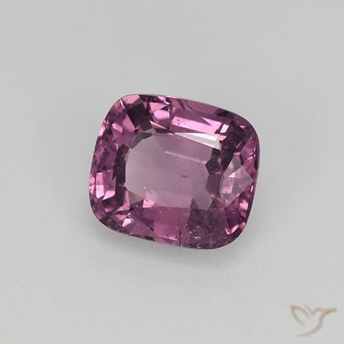Spinelle Boysenberry naturelle Coussin, 1.18 ct, VS