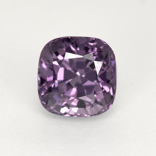 Spinelle violet naturelle coupe coussin, 1,02 ct, VVS