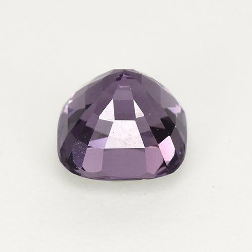 Spinelle violet naturelle coupe coussin, 1,02 ct, VVS