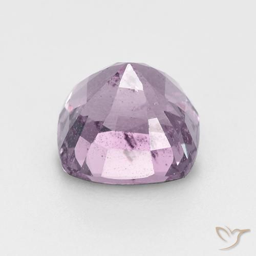 Spinelle Pourpre raisin léger naturelle Coussin, 1.10 ct, VVS-VS