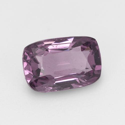 Spinelle pourpre naturelle coupe coussin, 0,82 ct, VVS-VS