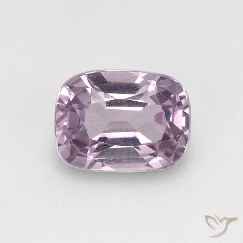 1.04ct Naturel Violet raisin très clair Spinelle, Coussin, VVS