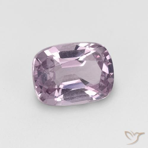 Spinelle Violet raisin très clair naturelle Coussin, 1.04 ct, VVS