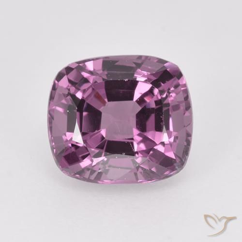 1.36ct Naturel Boysenberry Spinelle, Coussin, VVS-VS