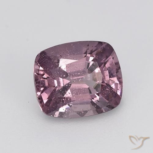 Spinelle Ton pourpre raisin naturelle Coussin, 1.27 ct, VS