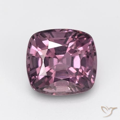 1.55ct Naturel Pourpre prune Spinelle, Coussin, VVS-VS, Photo A