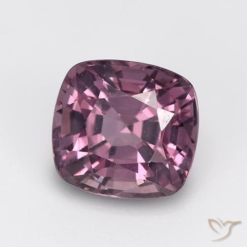 Spinelle Pourpre prune naturelle Coussin, 1.55 ct, VVS-VS