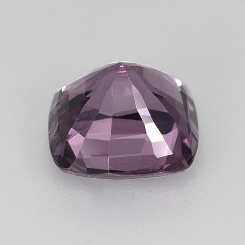 Spinelle Ton mauve profond naturelle Coupe coussin, 1.74 ct, VVS-VS