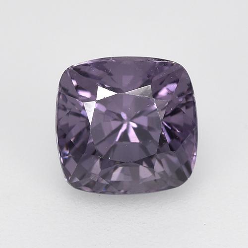 Spinelle violet naturelle coupe coussin, 1,86 ct, VVS-VS
