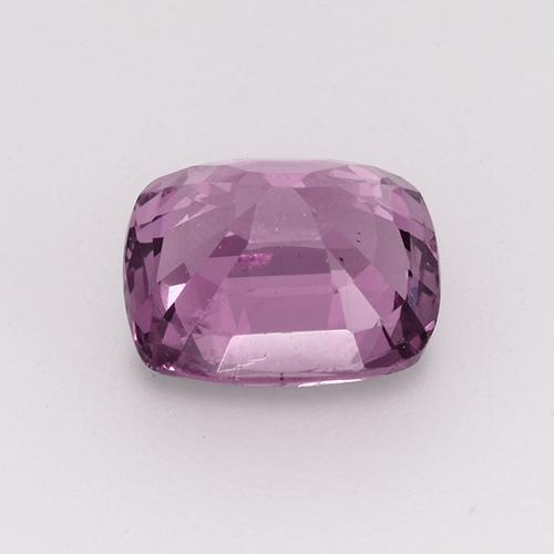 Spinelle pourpre naturelle coupe coussin, 1,17 ct, VVS-VS