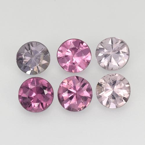Achetez naturel 1,21ct multicolore spinelle gems, coupe roude, en provenance tanzanie chez gemselect. en stock, livraison internationale!