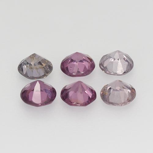 Achetez naturel 1,21ct multicolore spinelle gems, coupe roude, en provenance tanzanie chez gemselect. en stock, livraison internationale!