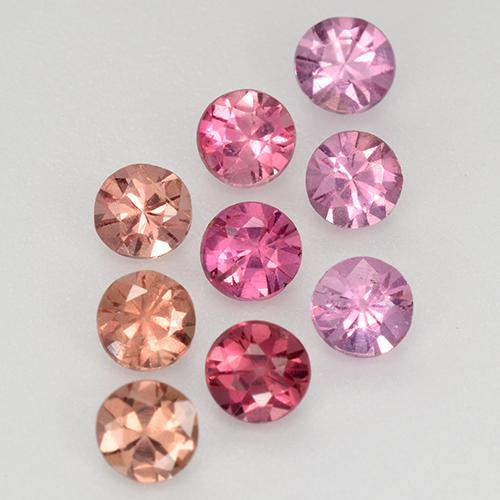 Achetez naturel 1.39ct Multicolore Spinelle gems, Coupe roude, En provenance Tanzanie chez GemSelect. En stock, livraison internationale!