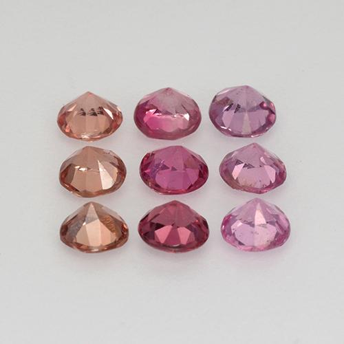 Achetez naturel 1.39ct Multicolore Spinelle gems, Coupe roude, En provenance Tanzanie chez GemSelect. En stock, livraison internationale!