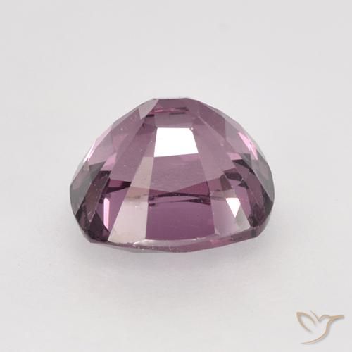Spinelle Pourpre moyen naturelle Coussin, 1.30 ct, VS