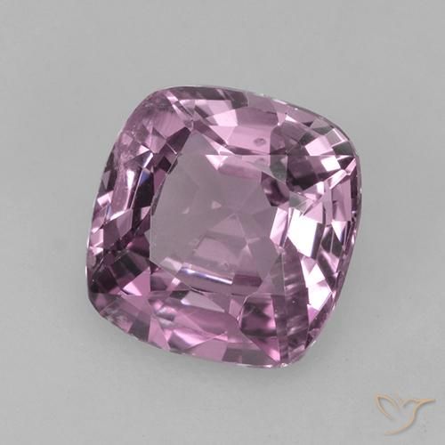 Spinelle Pourpre moyen-foncé naturelle Coussin, 1.16 ct, VS