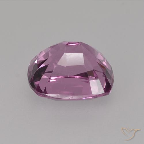 Spinelle Lavande profond naturelle Coussin, 1.28 ct, VS