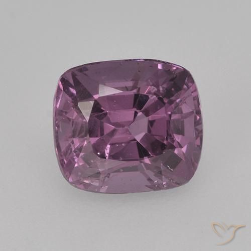 1.27ct Naturel Violet clair Spinelle, Coussin, VS