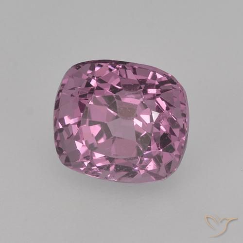 Spinelle Mauve profond naturelle Coussin, 1.44 ct, VS