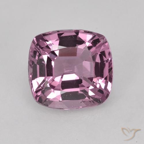 1.21ct Naturel Pourpre raisin Spinelle, Coussin, VVS-VS