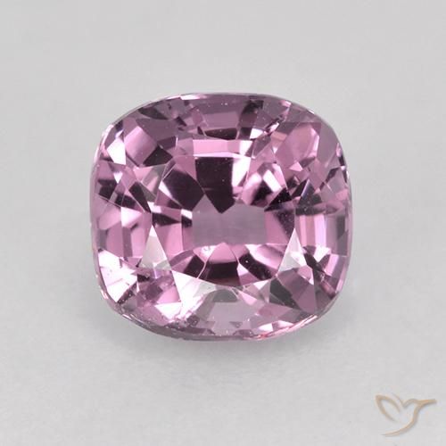 1.46ct Naturel Pourpre moyen-foncé Spinelle, Coussin, VS