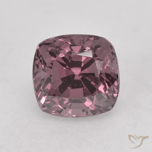 1.49ct Naturel Pourpre foncé Spinelle, Coussin, VVS-VS