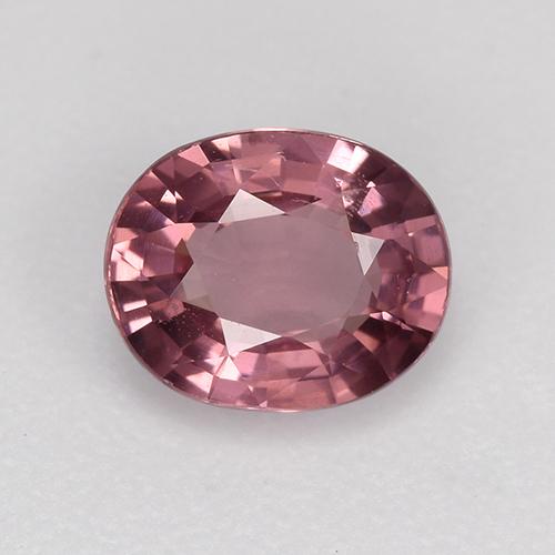 Spinelle pourpre naturelle coupe ovale, 0,83 ct, VVS-VS