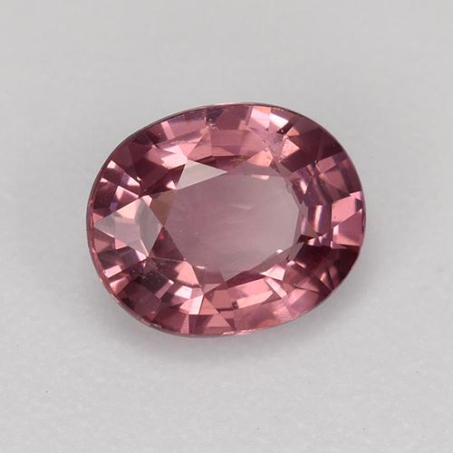 Spinelle pourpre naturelle coupe ovale, 0,83 ct, VVS-VS