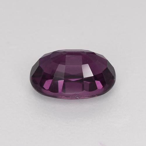 Spinelle Violet foncé naturelle Coupe ovale, 0.79 ct, VS