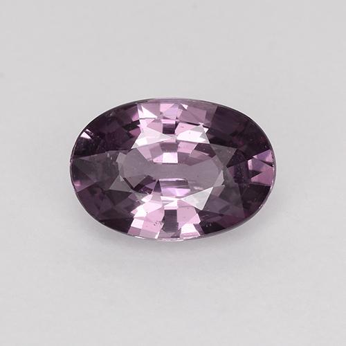 Spinelle Ton mauve profond naturelle Coupe ovale, 0.53 ct, VS