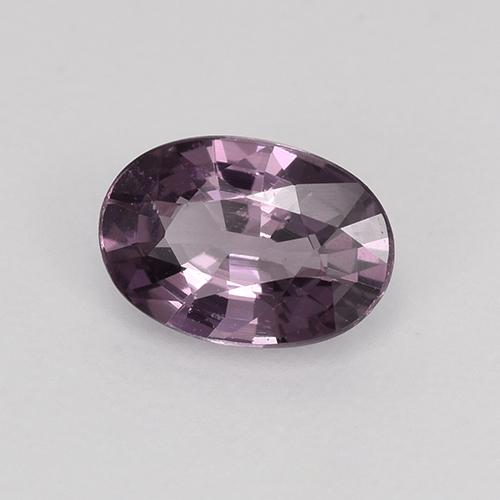Spinelle Ton mauve profond naturelle Coupe ovale, 0.53 ct, VS