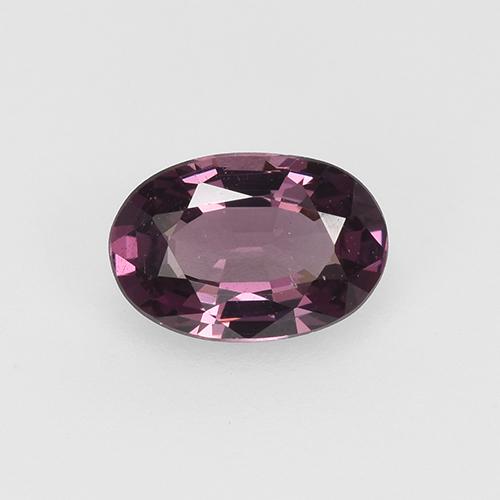 Spinelle Mauve profond naturelle Coupe ovale, 0.56 ct, VVS-VS