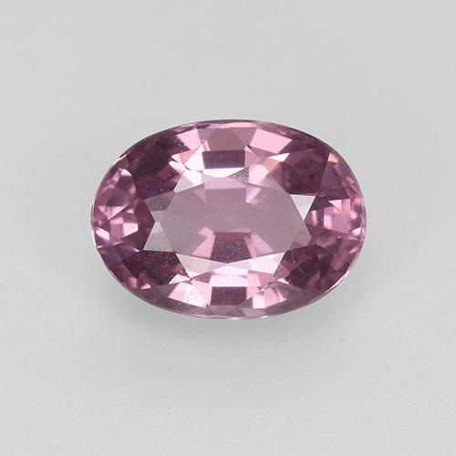 Spinelle pourpre moyen naturelle coupe ovale, 0,78 ct, VVS-VS