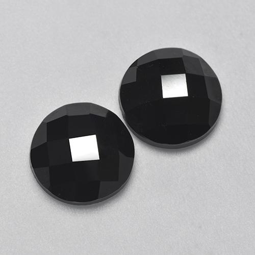 Achetez naturel 6.32ct Schorl Spinelle gems, Coupe roude, En provenance Thaïlande chez GemSelect. En stock, livraison internationale!