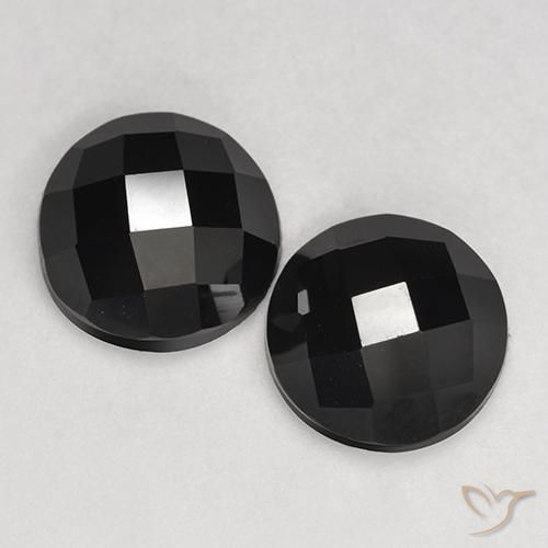 6.82ctw Naturel Noire Spinelle, Tour, Opaque