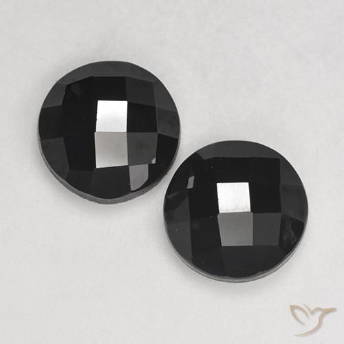 7.37ctw Naturel Noire Spinelle, Tour, Opaque