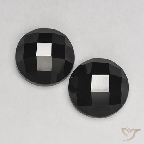 6.52ctw Naturel Noire Spinelle, Tour, Opaque